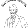 Abraham Lincoln Coloring Pages