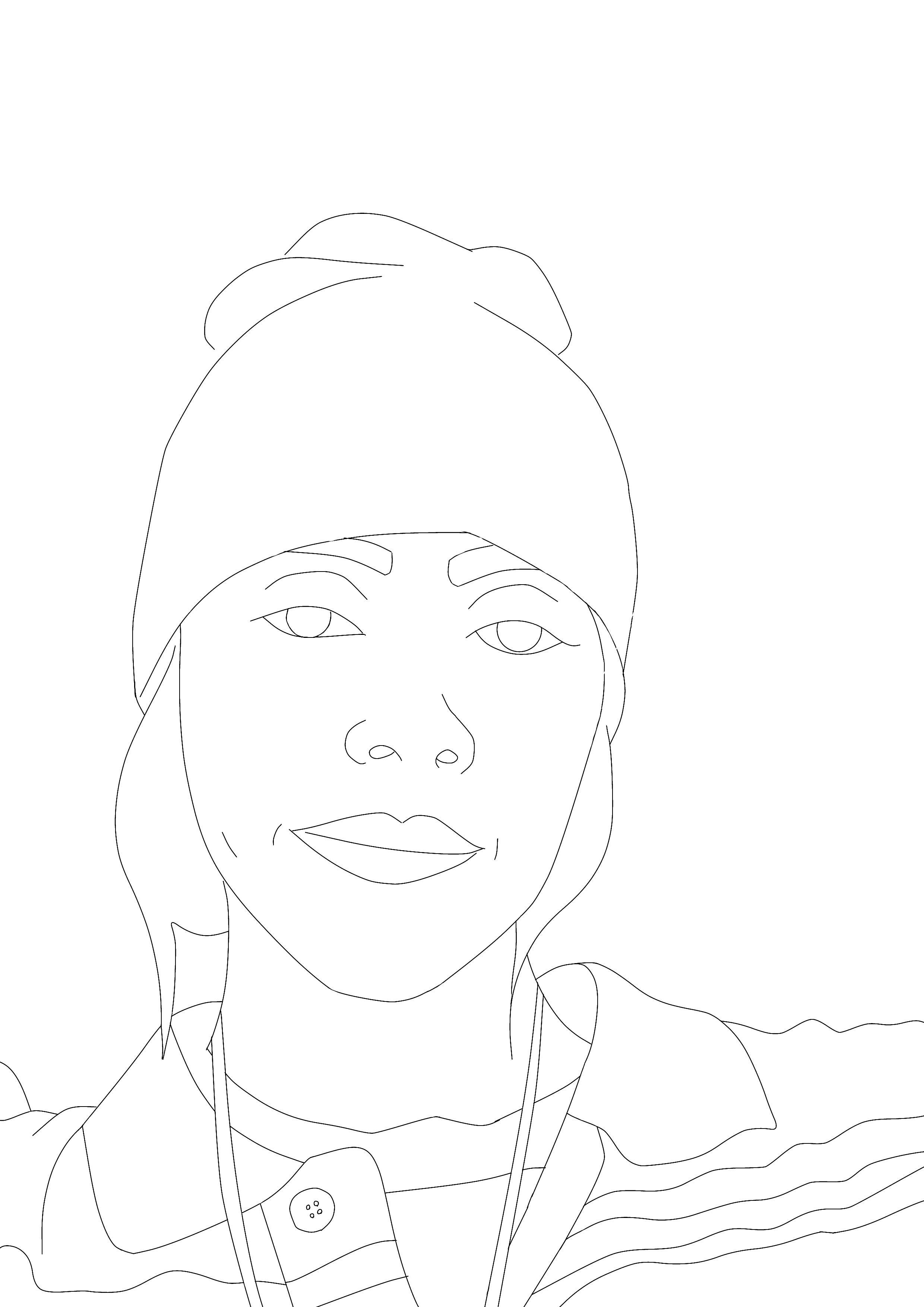 Billie Eilish Coloring Pages