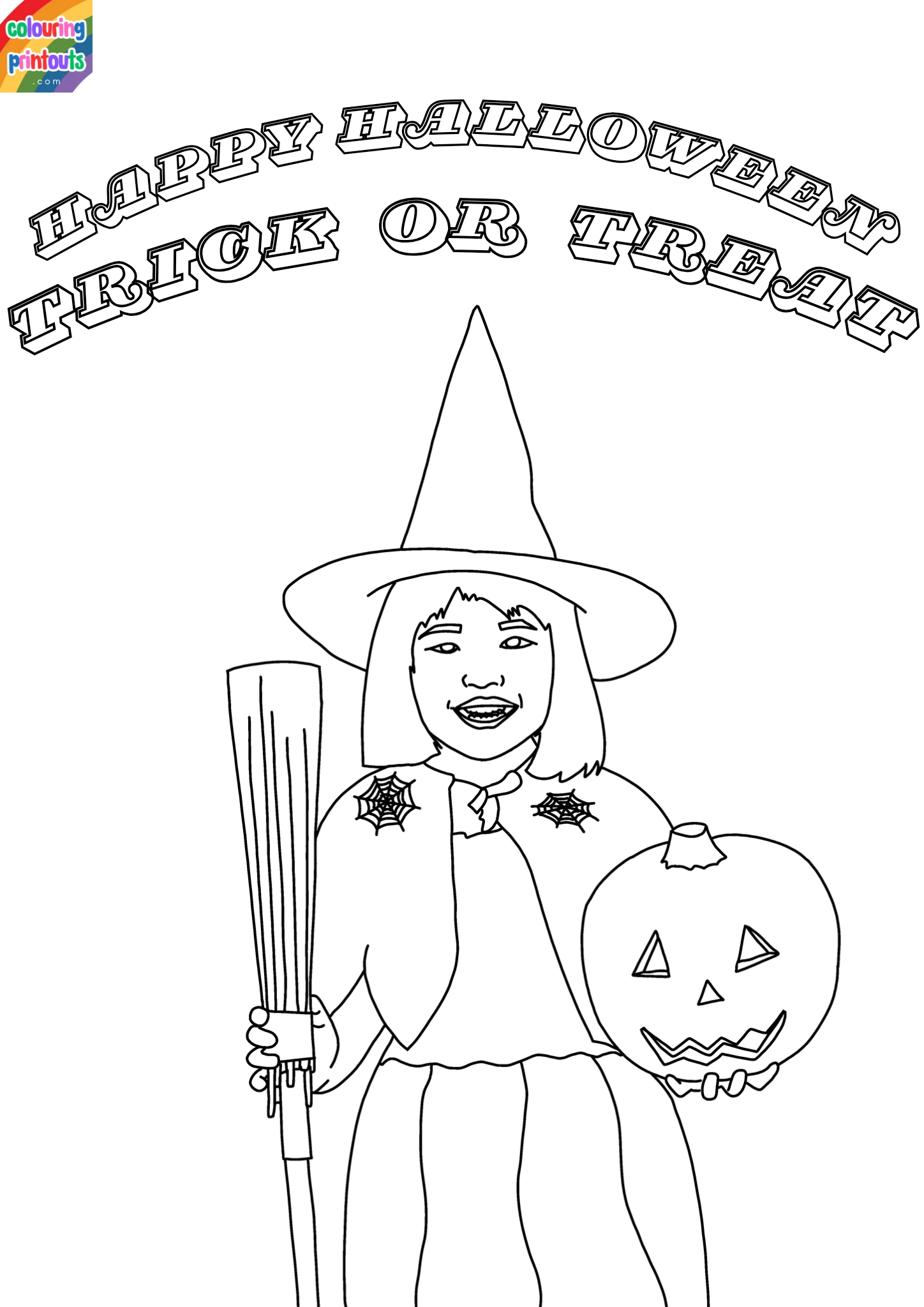 Halloween Coloring Sheets To Print Out (2)