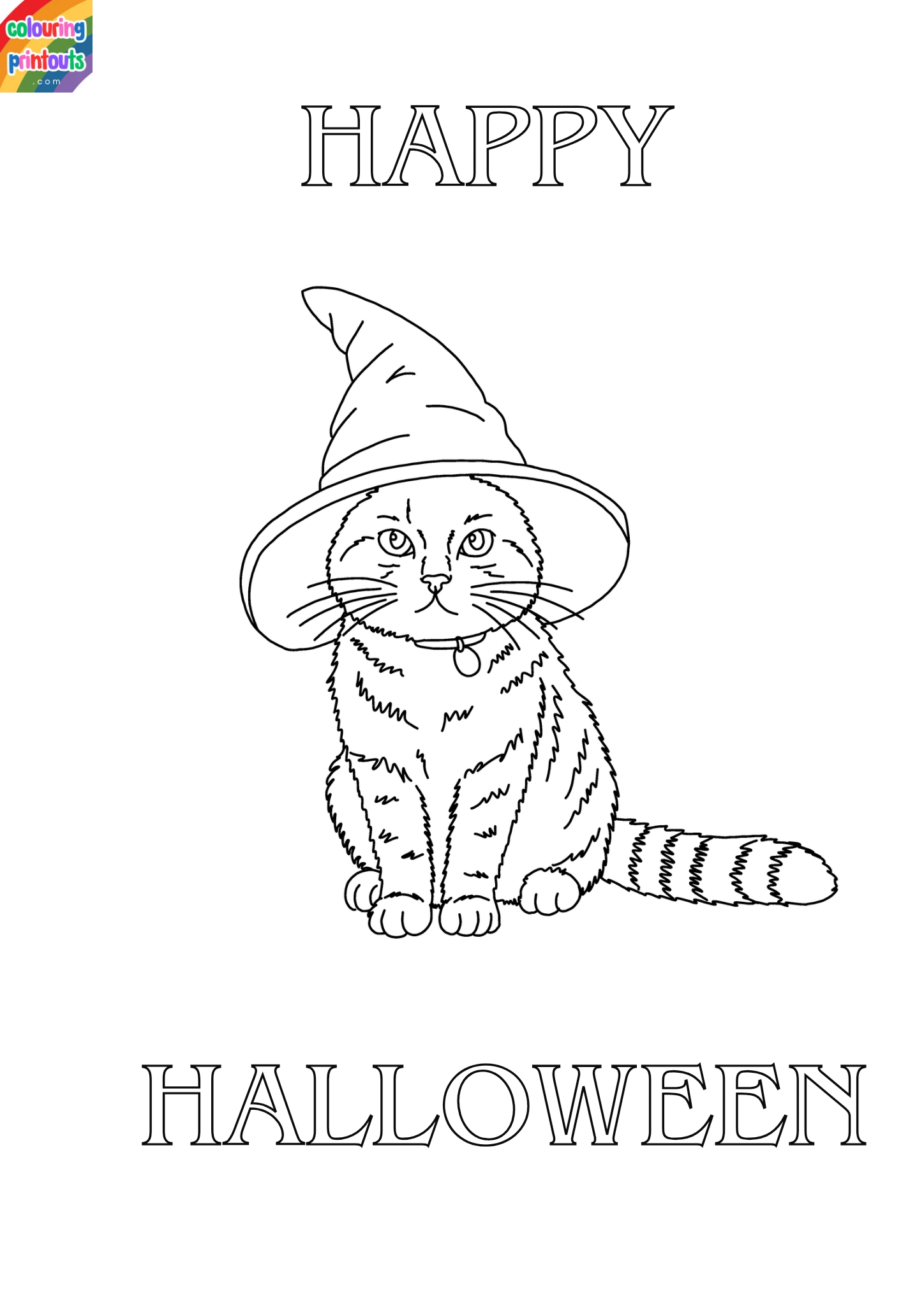 Halloween Coloring Sheets To Print Out (3)
