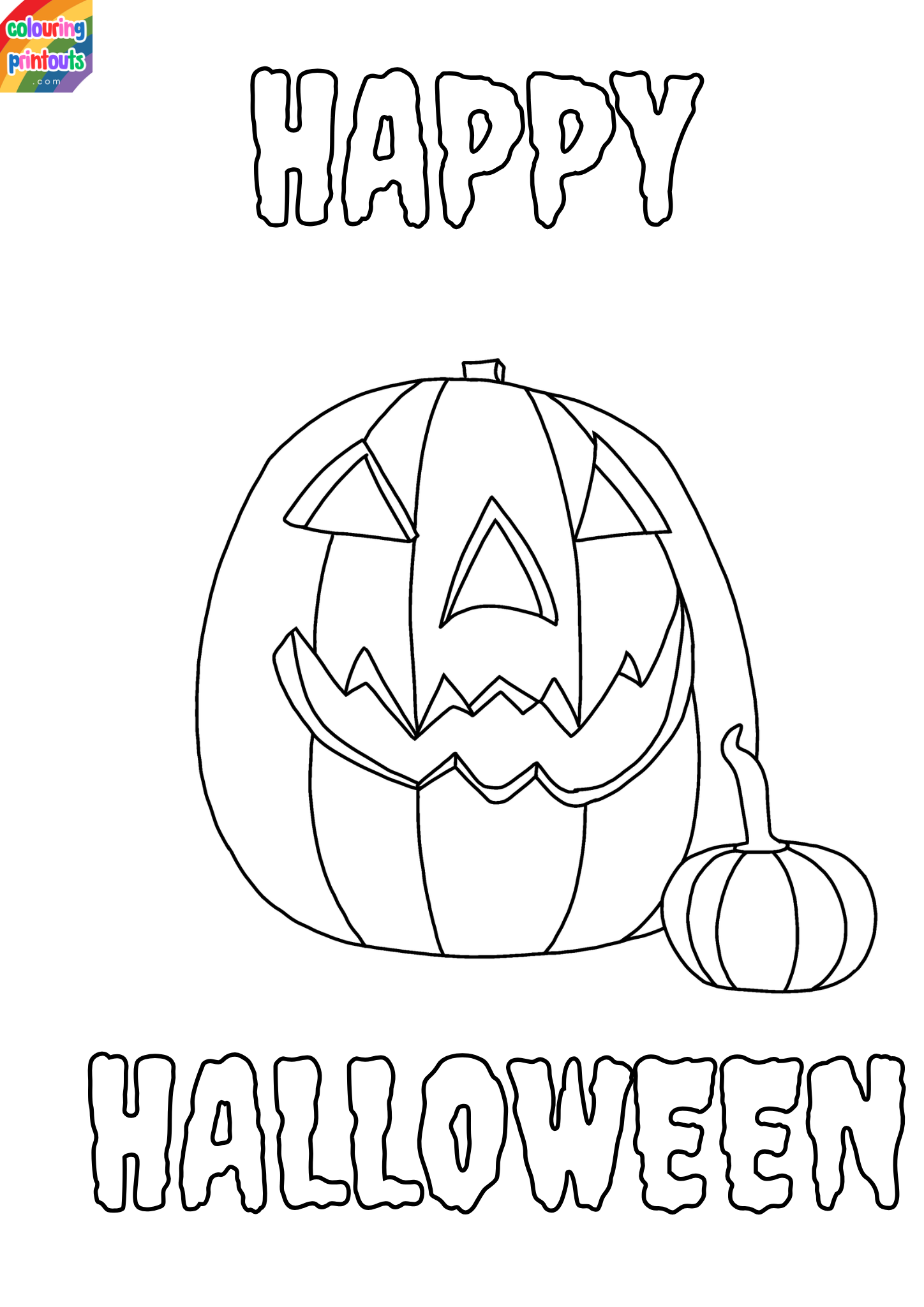 Halloween Coloring Sheets To Print Out (4)
