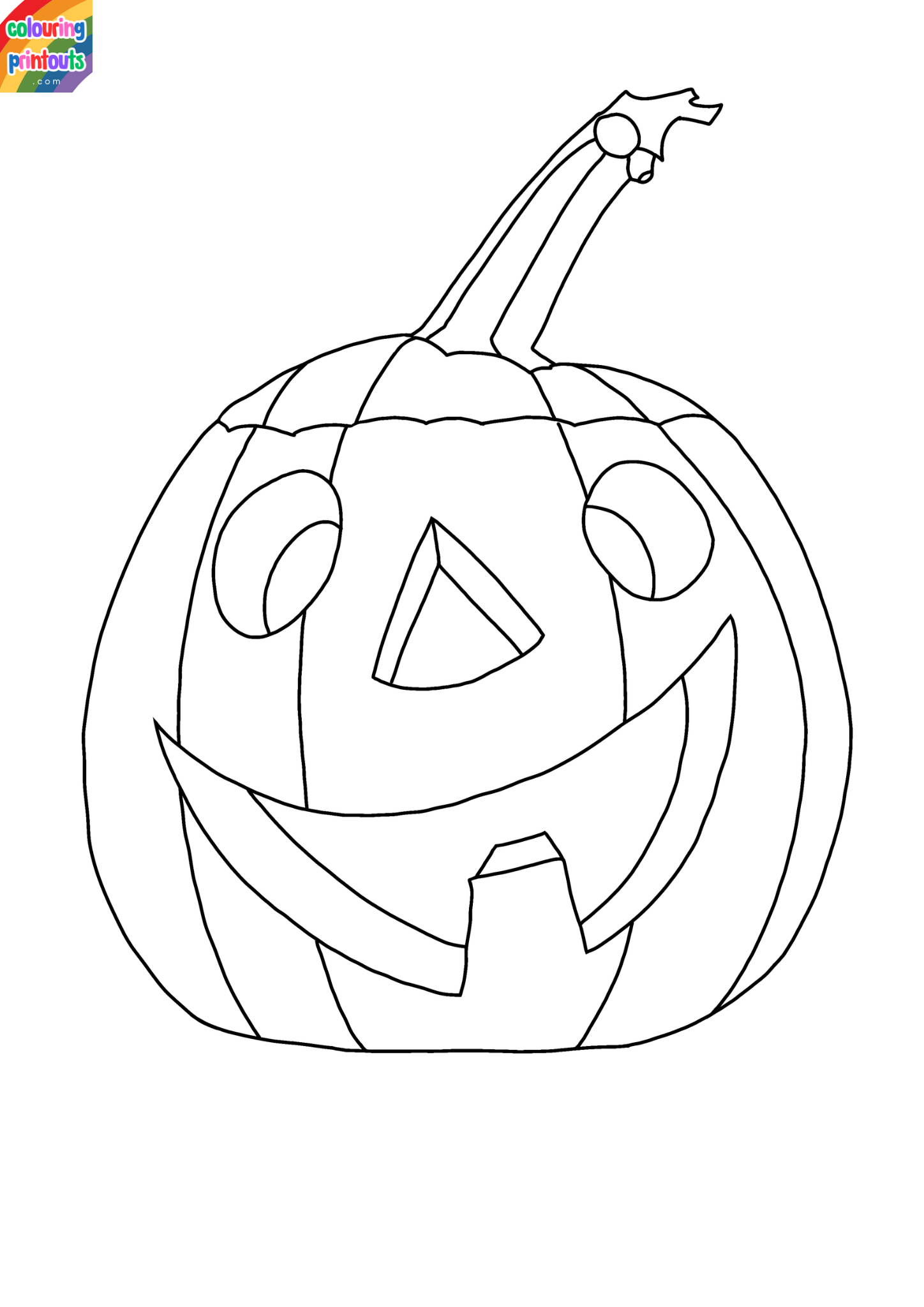 Jack o lantern coloring sheets (3)