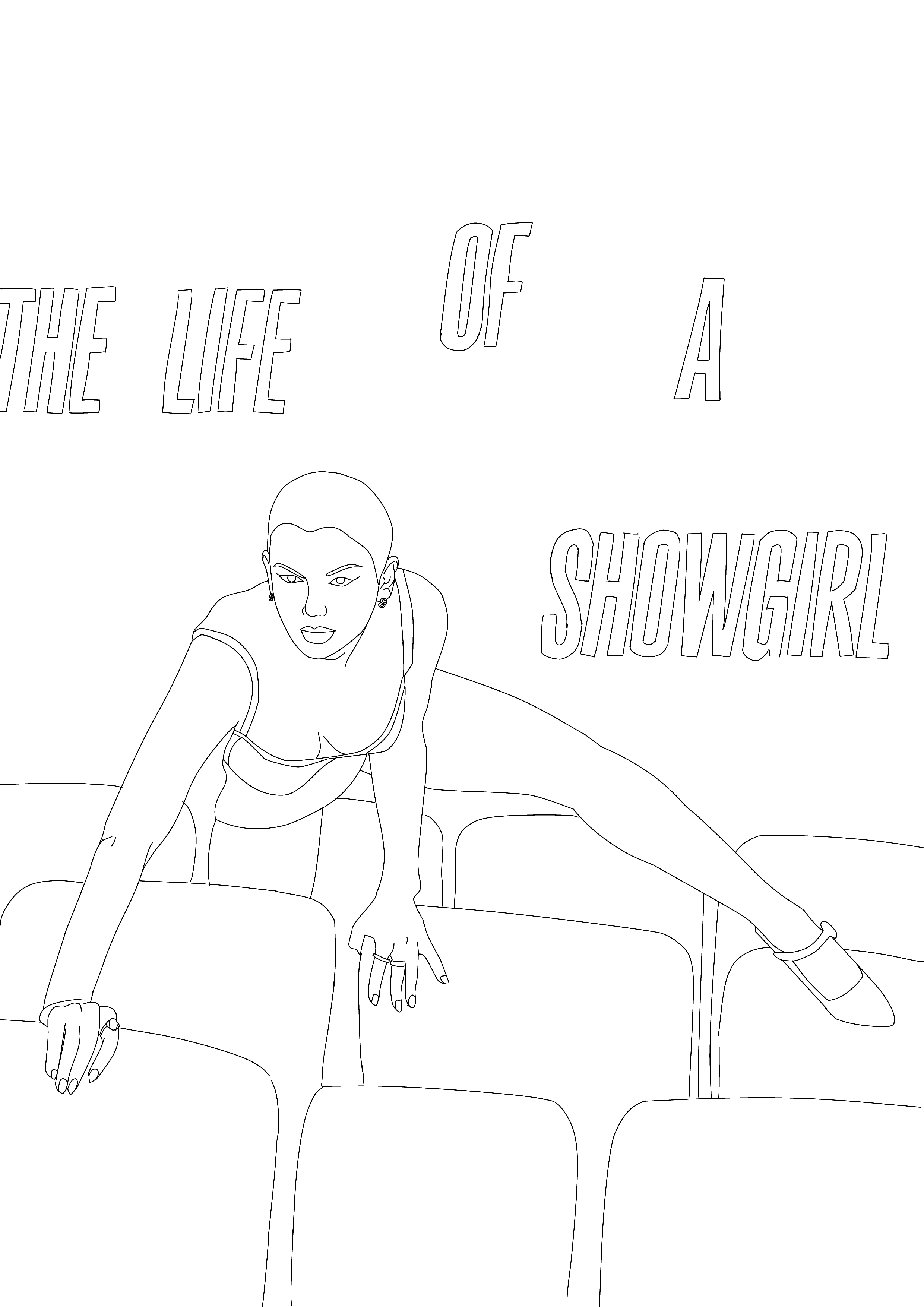 The Life Of A Showgirl Coloring Pages - Taylor Swift