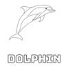 colouring pictures of dolphins