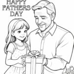 father's day coloring pages