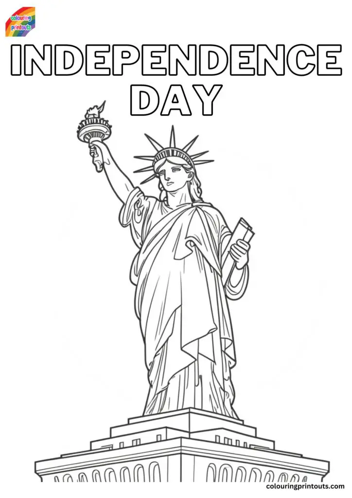 fourth of july coloring sheet