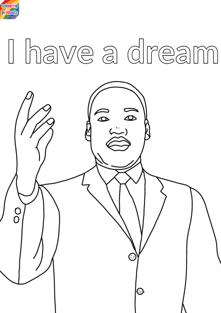 free printable martin luther king jr coloring page (4)