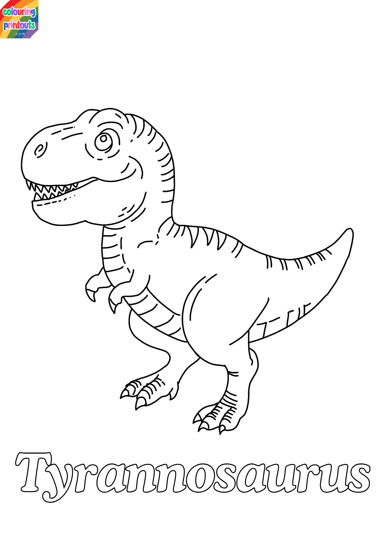 jurassic world t rex coloring page