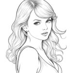 taylor swift colouring book