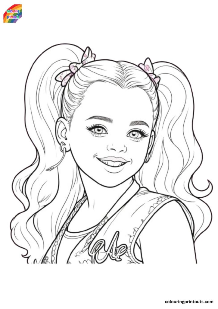 10+ Coloring Pages Of Jojo Siwa