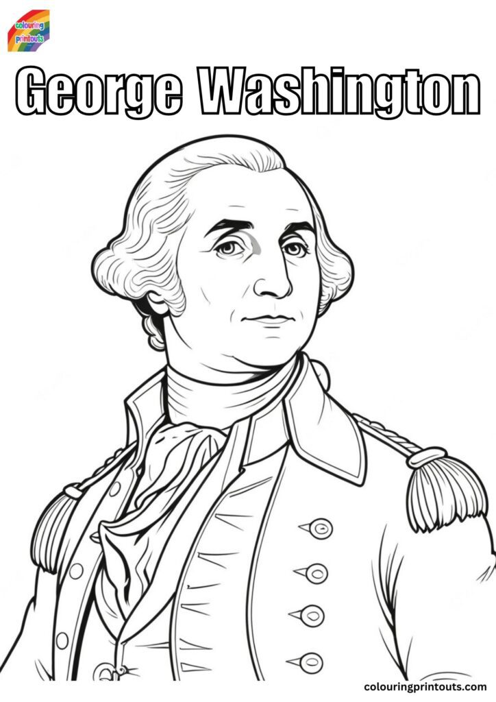 10+ George Washington Coloring Pages