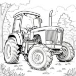 John deere pictures to colour