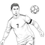 Ronaldo Coloring Sheets