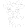 Rudolph Red Nosed Reindeer Coloring Pages