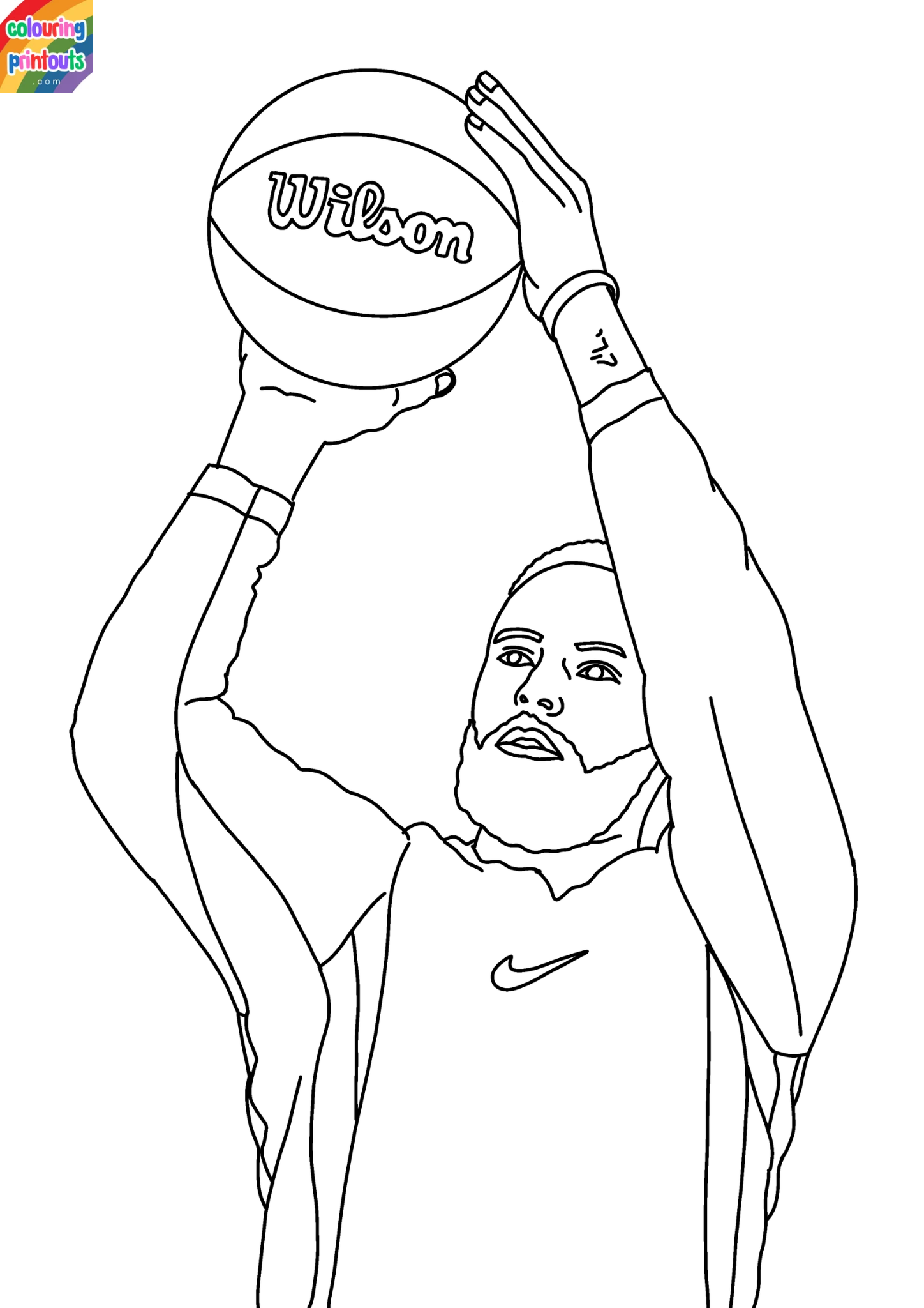 Steph Curry coloring pages (3)