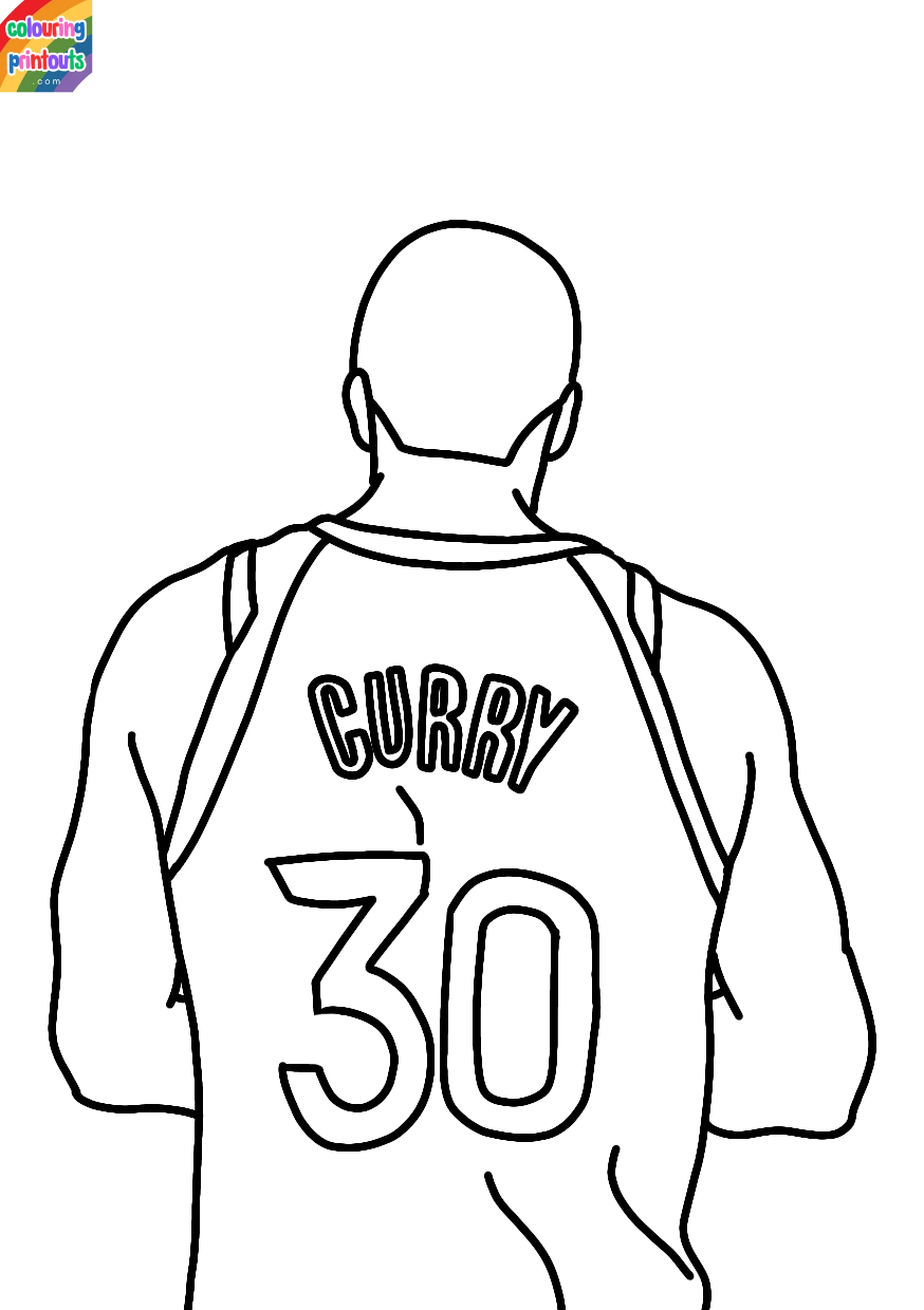 Steph Curry coloring pages (4)