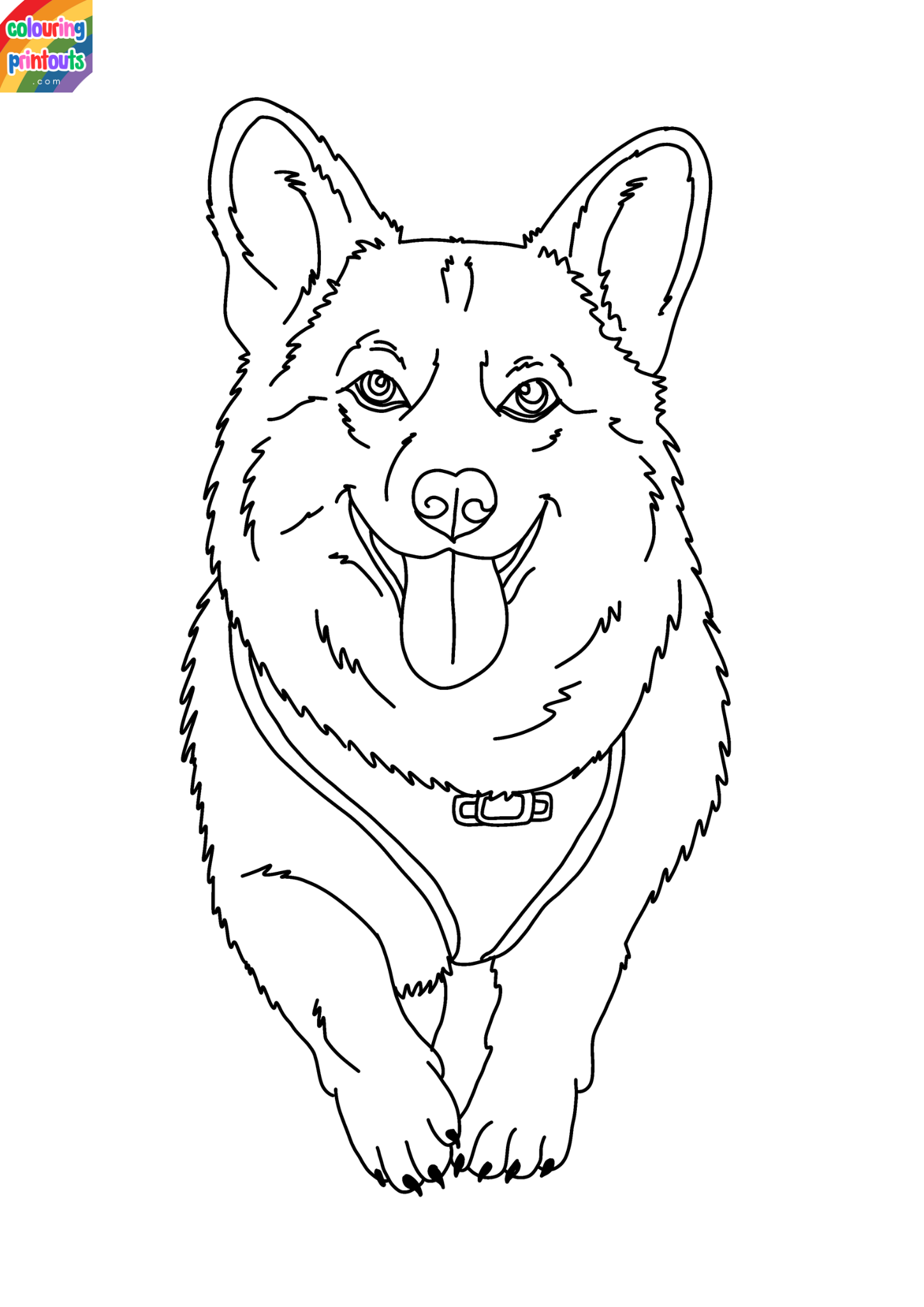 corgi coloring pages (3)