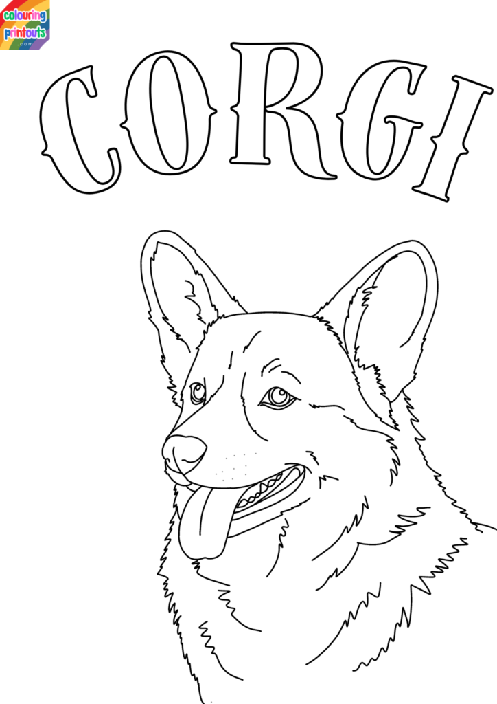 corgi coloring pages (4)