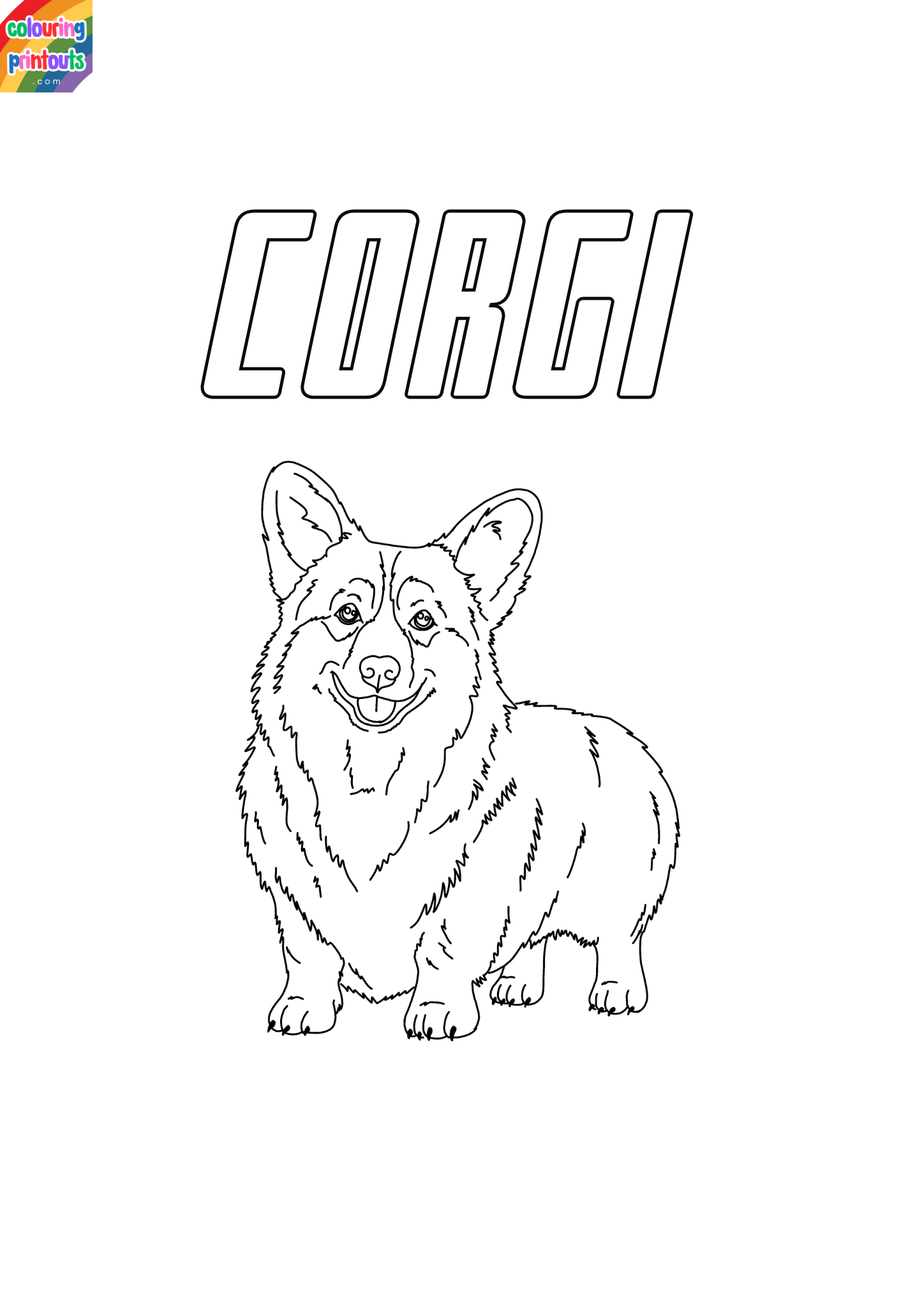 corgi coloring pages printable (2)