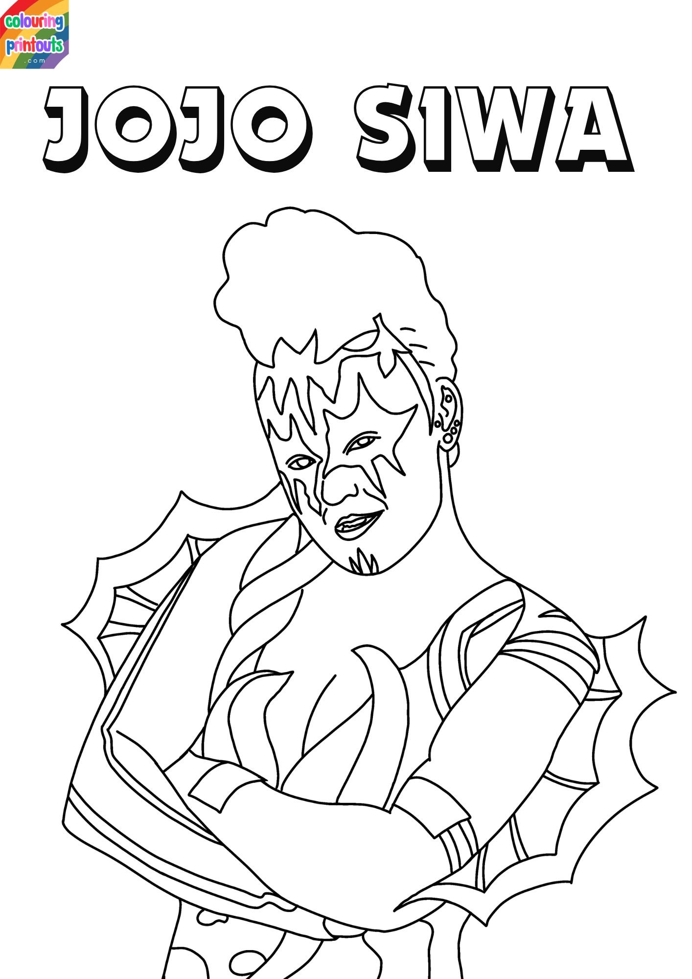 jojo siwa coloring pages
