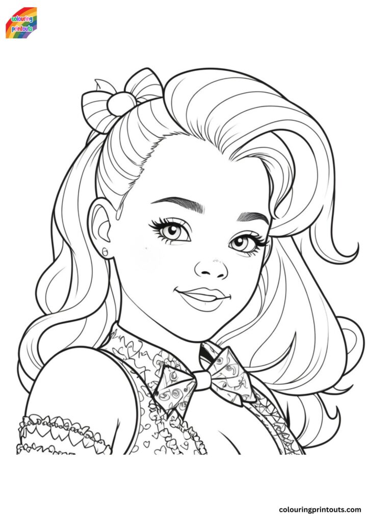 10+ Coloring Pages Of Jojo Siwa