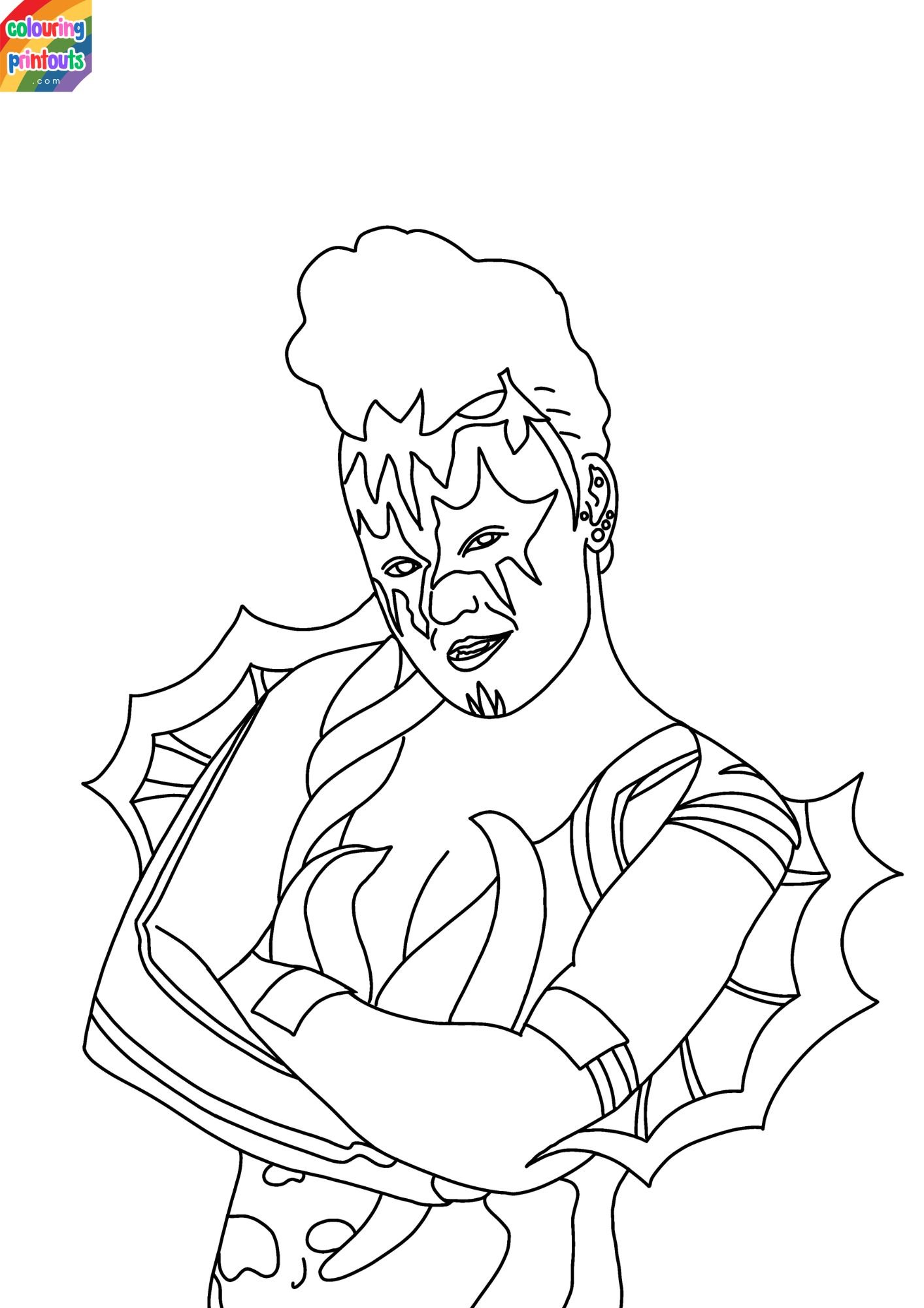 jojo siwa colouring pages