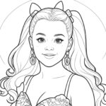 jojo siwa printable coloring pages