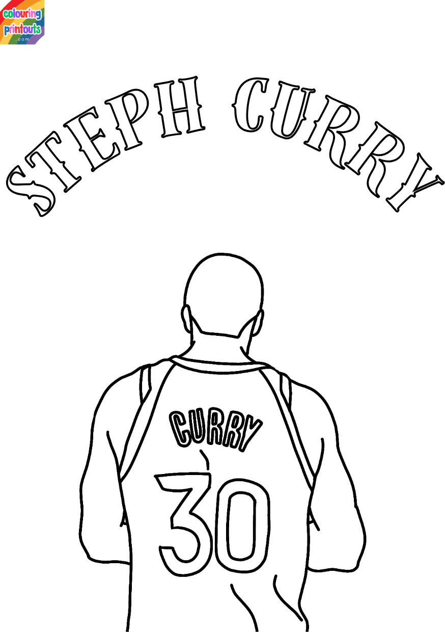 steph curry coloring pages printable (1)