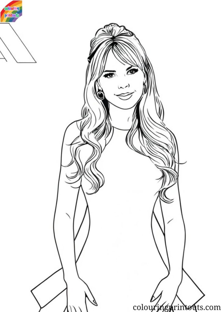 Sabrina Carpenter Coloring Pages Colouring Printouts Sabrina Carpenter Coloring Pages Colouring Printouts