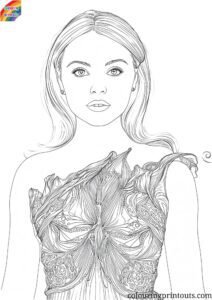 Sabrina Carpenter Coloring Pages (Free Printables)