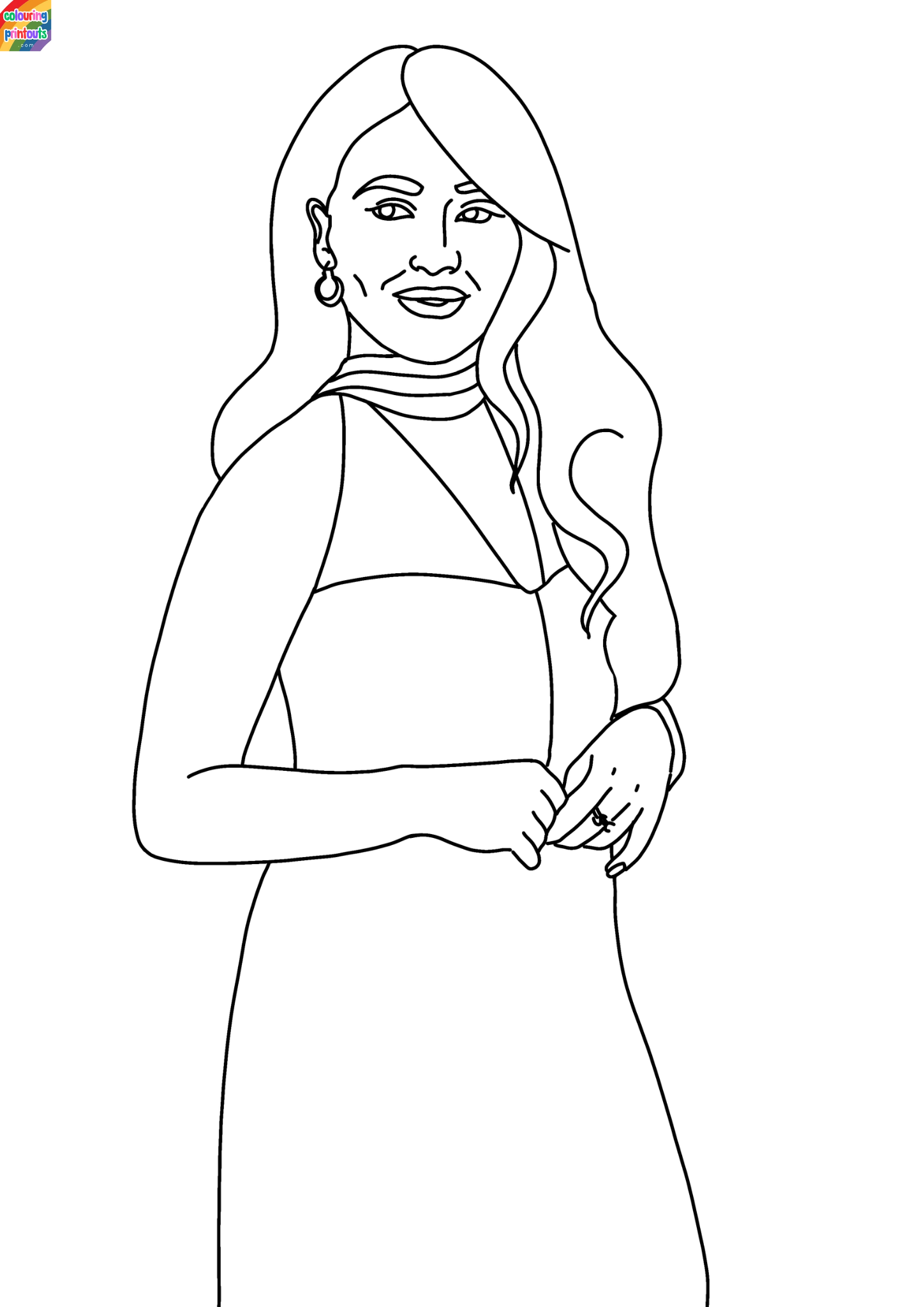 sabrina carpenter coloring pages printable