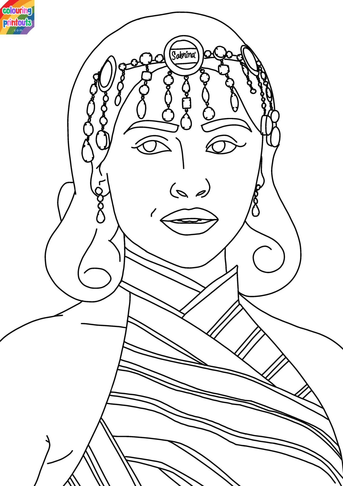 sabrina carpenter coloring pages printable