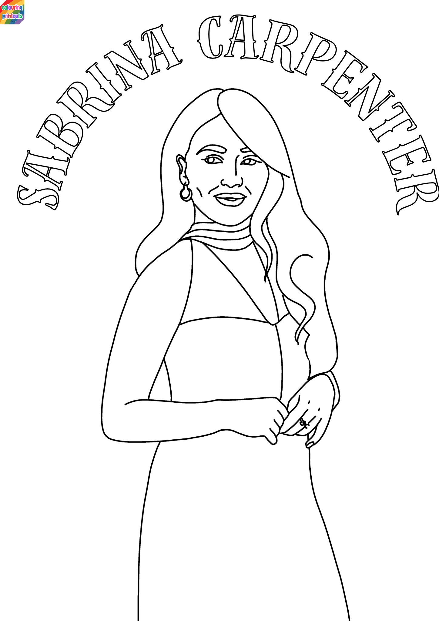 sabrina carpenter outline