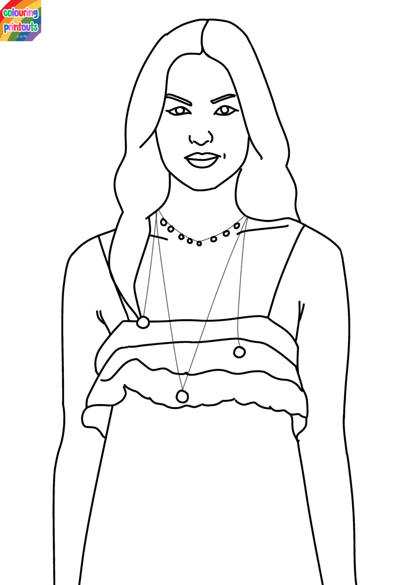 coloring pages olivia rodrigo