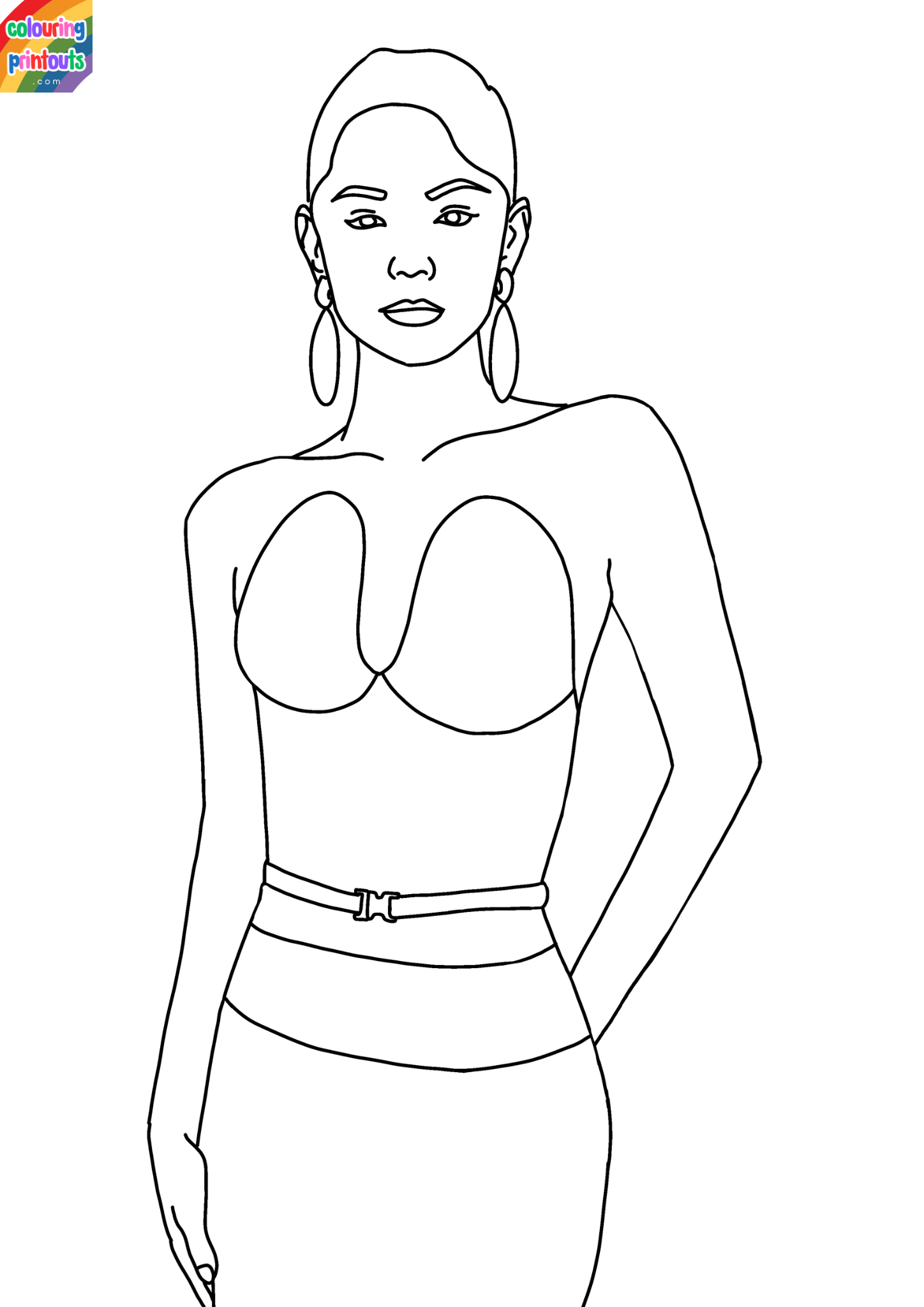 Blackpink Coloring Pages Jennie