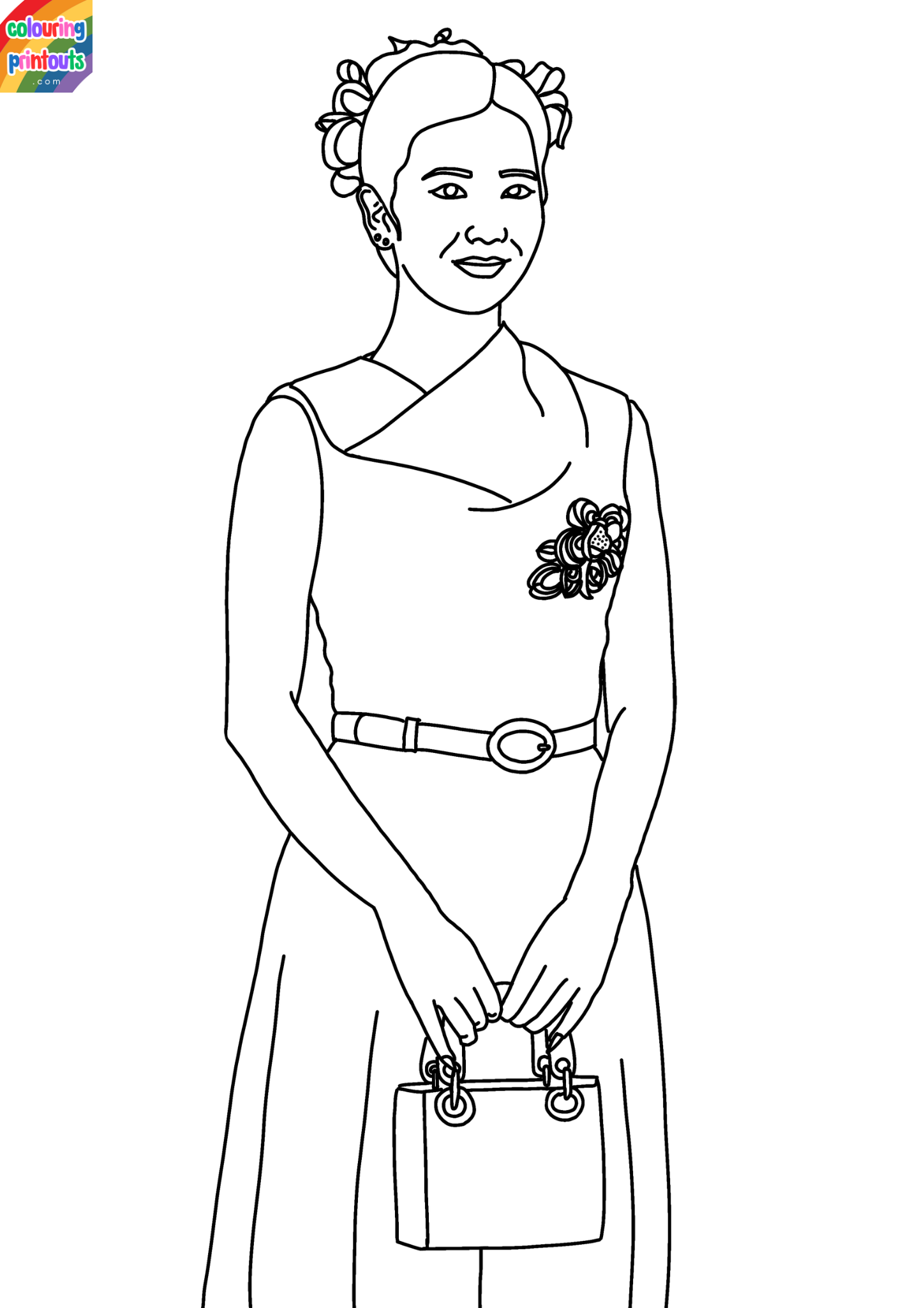 Blackpink Coloring Pages Jisoo