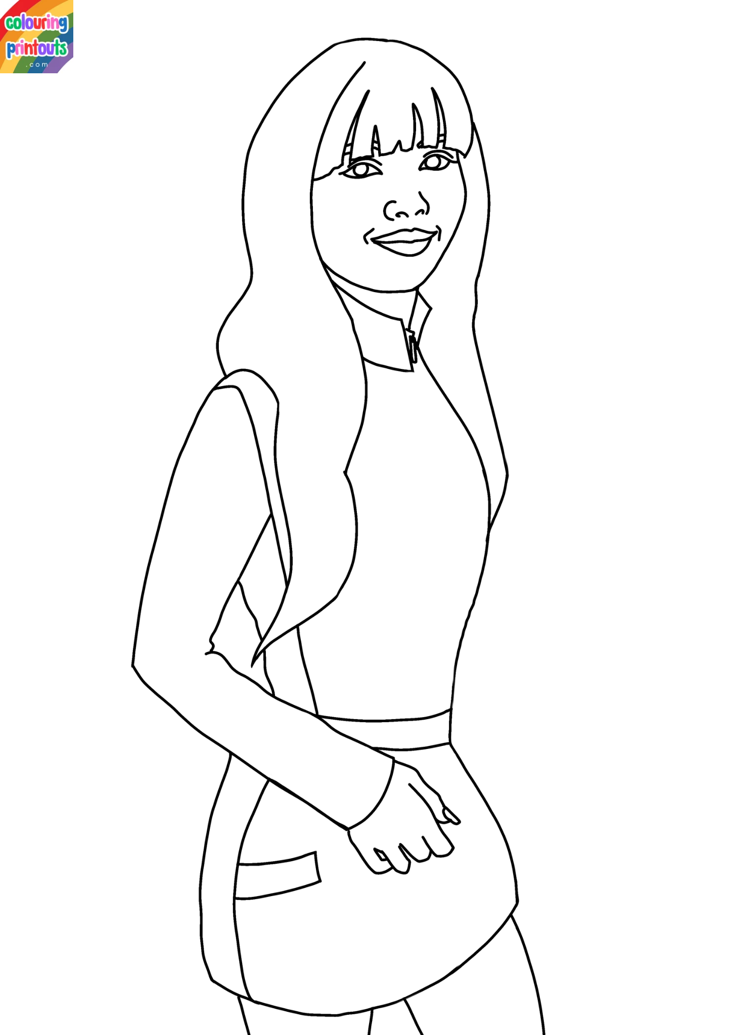 blackpink coloring pages (2)