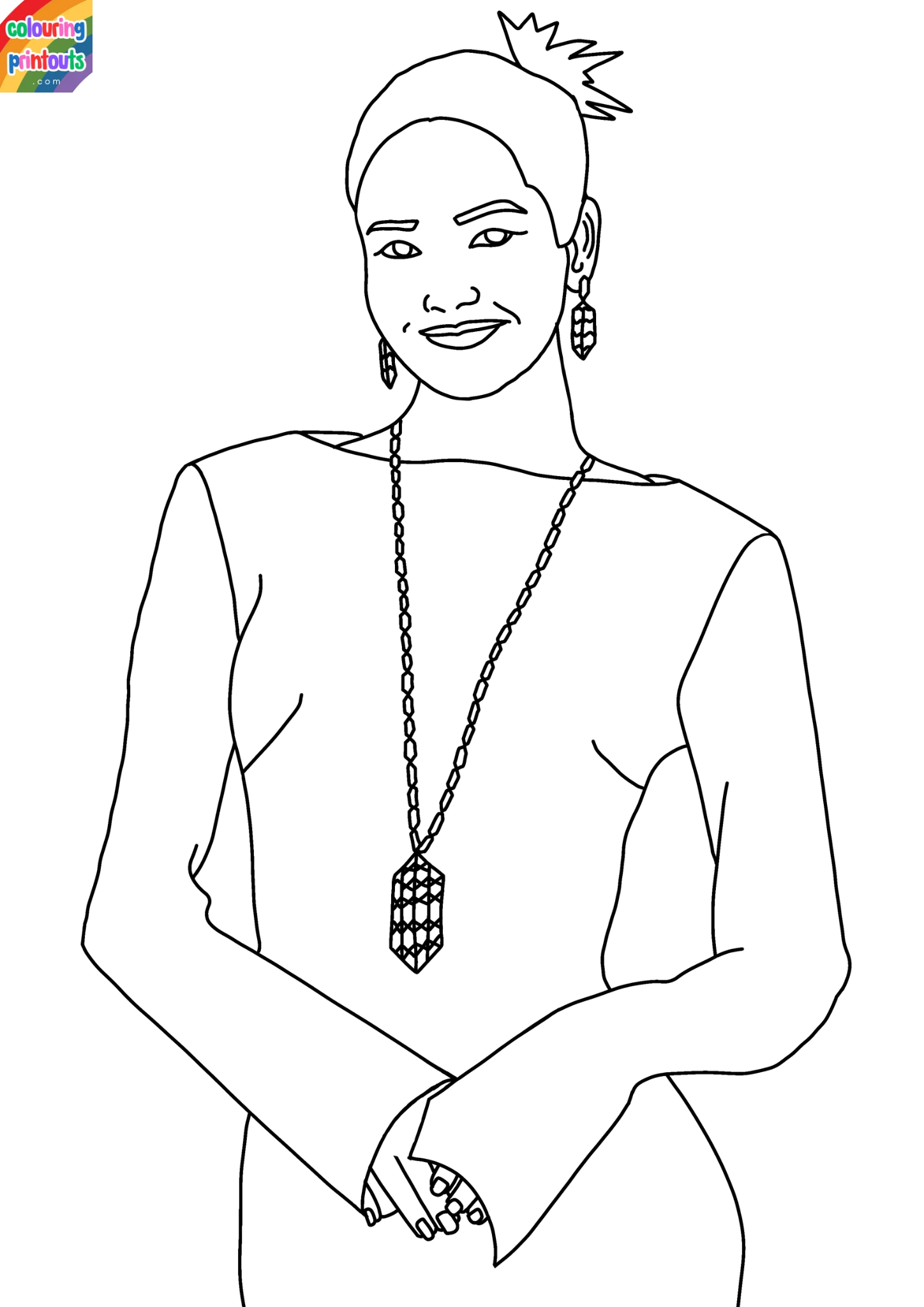 blackpink coloring pages (3)