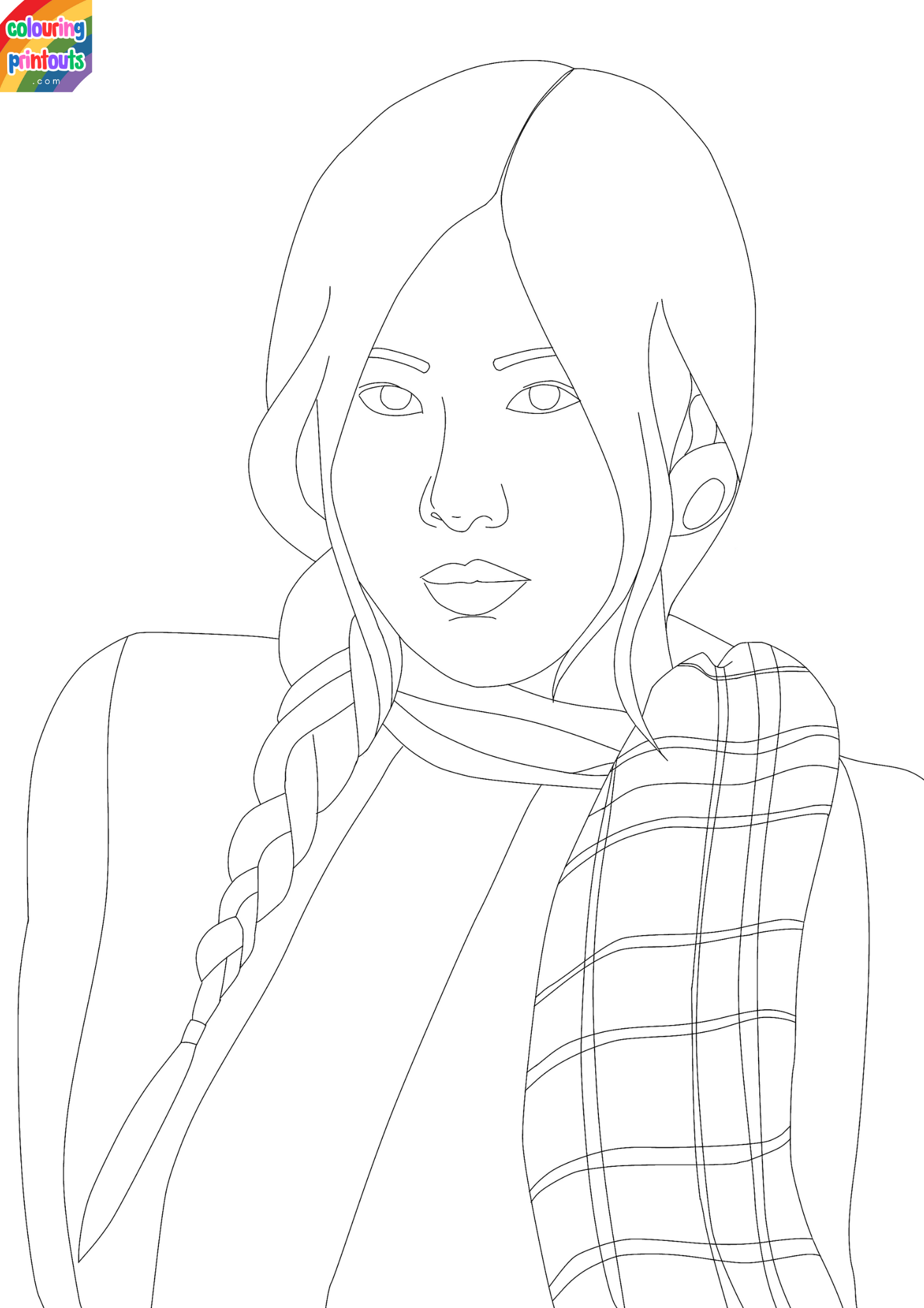 blackpink rose coloring pages