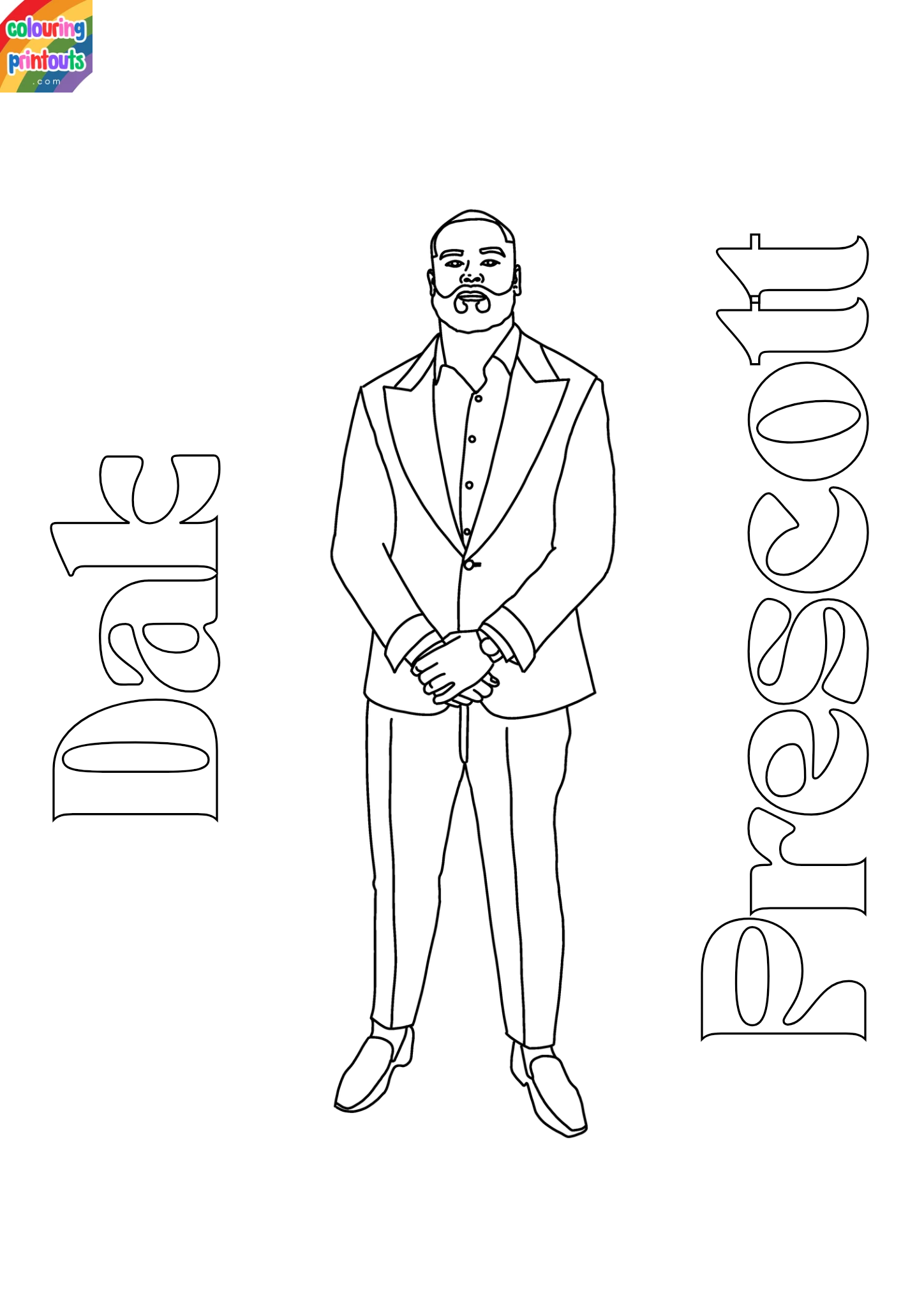 dak prescott coloring pages (3)