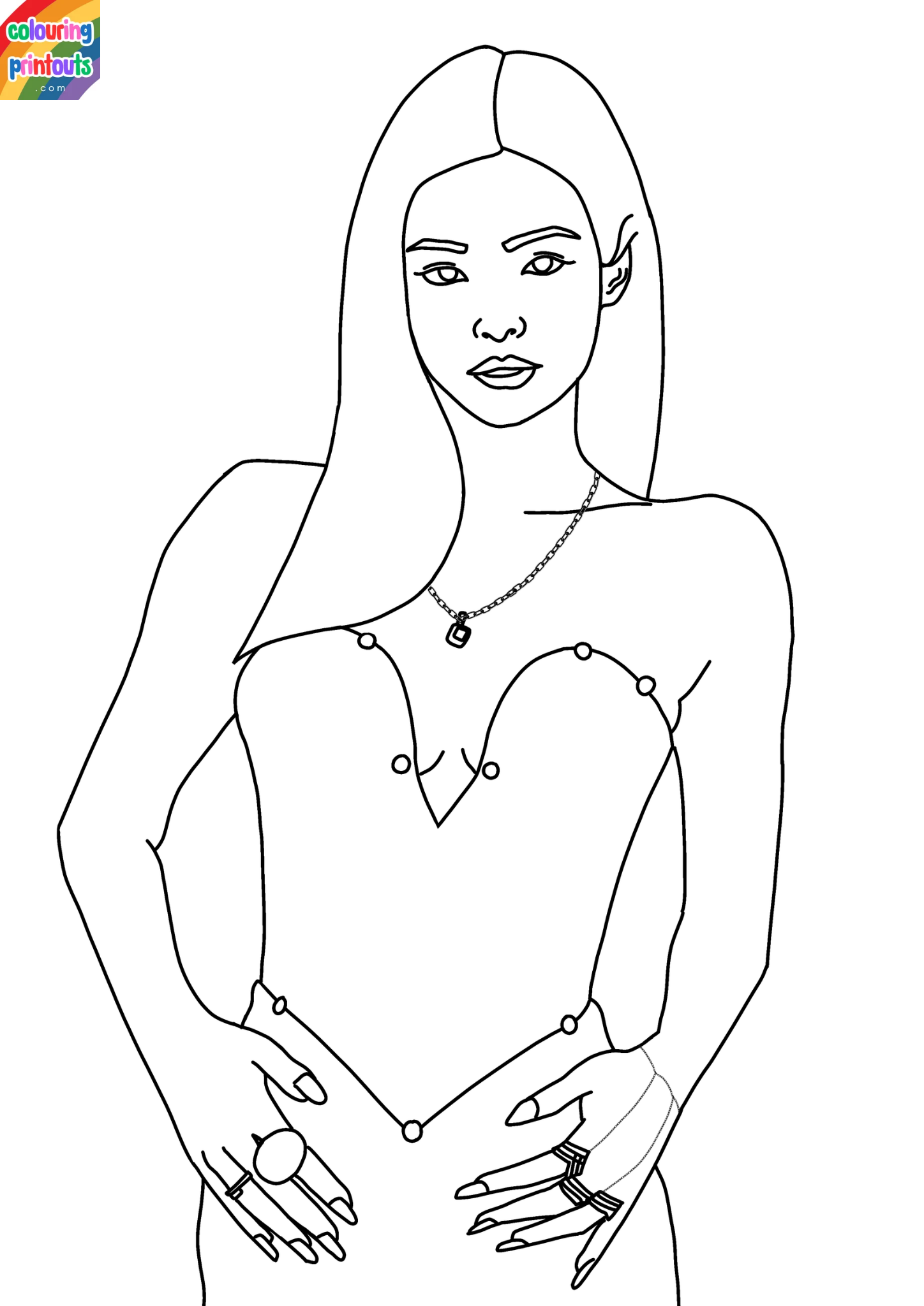 jennie coloring pages
