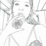 jisoo coloring pages (2)