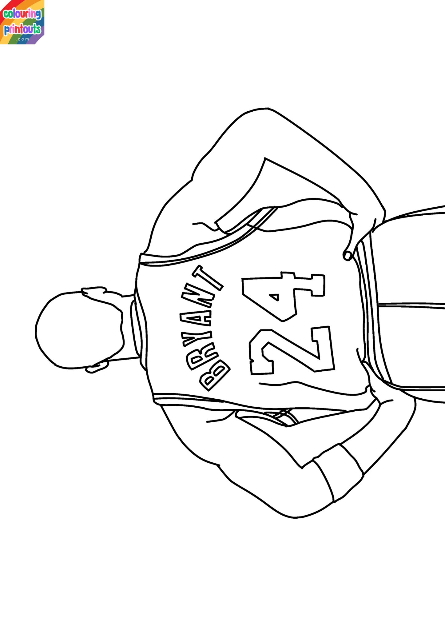 Kobe Bryant Coloring Pages