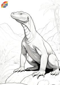komodo dragon coloring pages (4)
