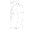 roman reigns coloring page