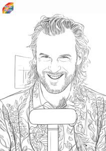 seth rollins coloring pages