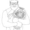 jey uso coloring pages