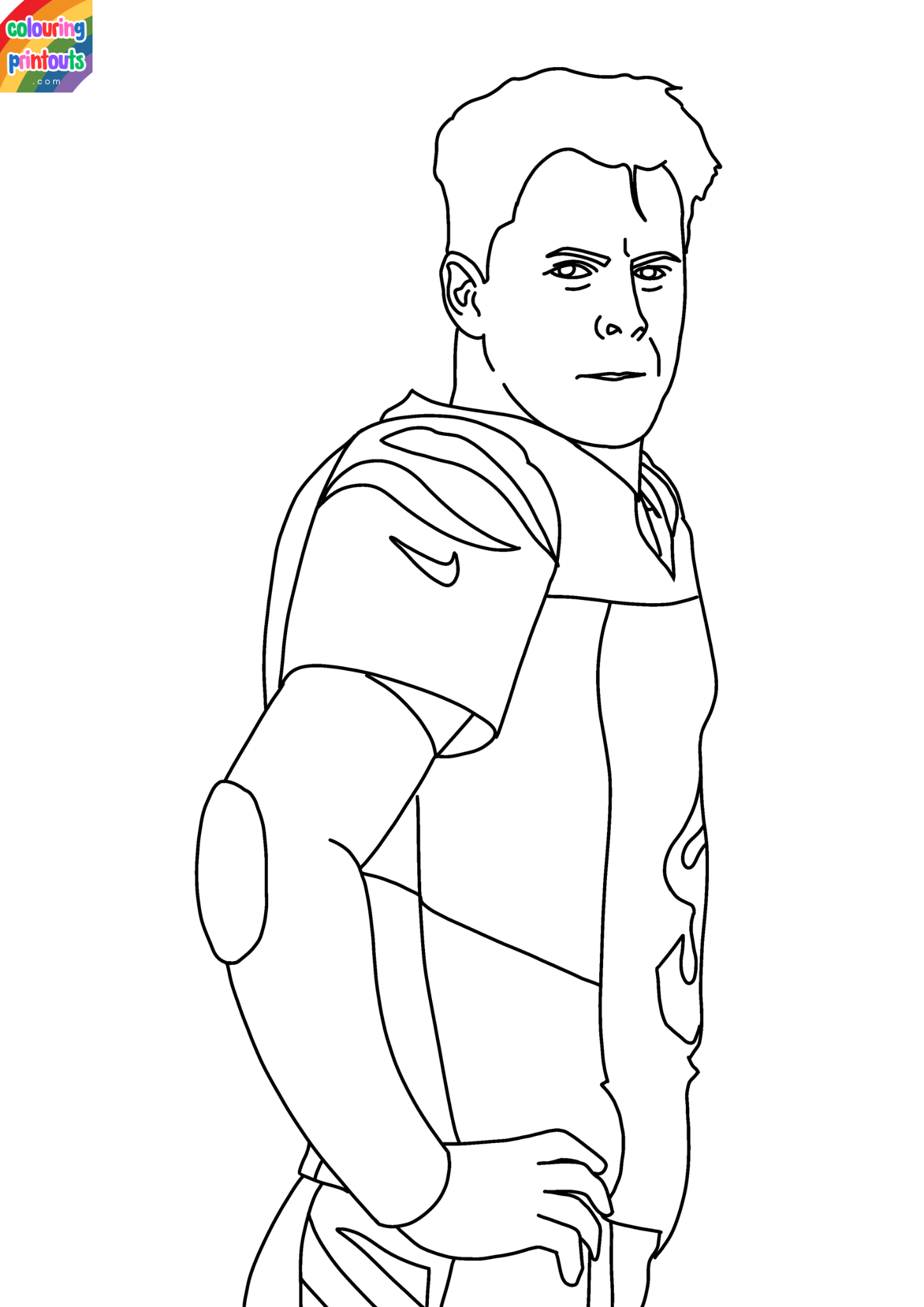 joe burrow coloring sheet (1)
