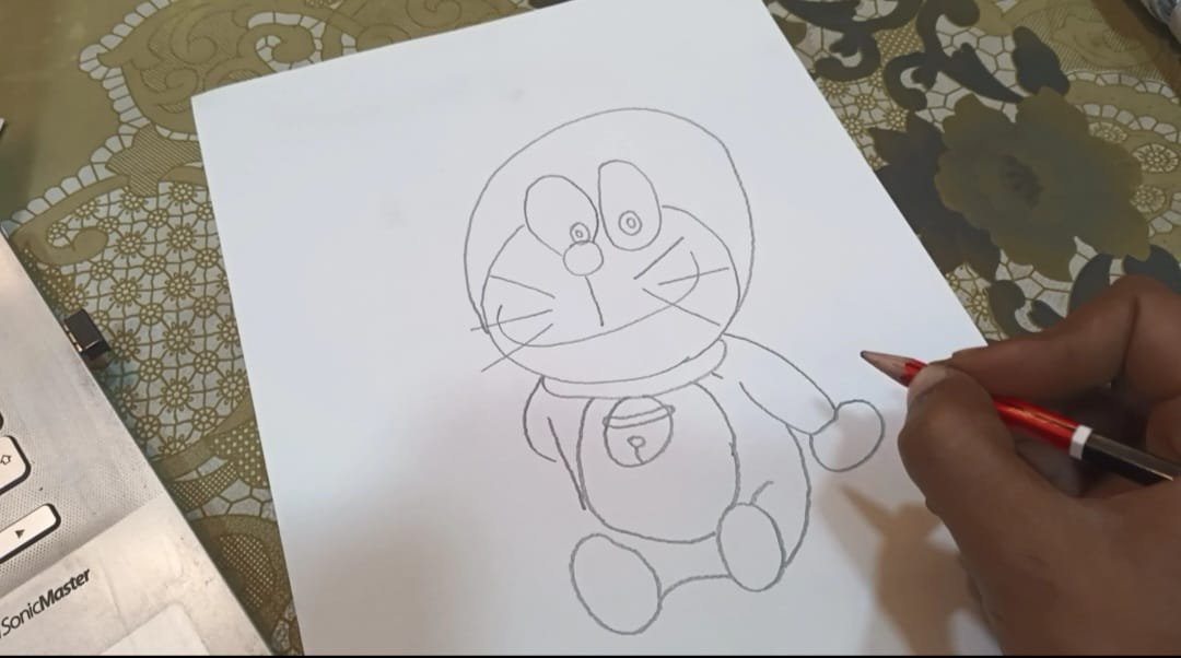 How To Draw Doraemon Step By Step For Kids