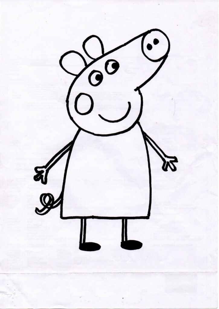 Peppa Coloring Pages